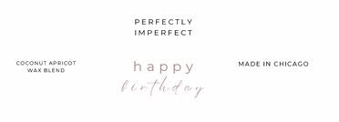 HAPPY BIRTHDAY
