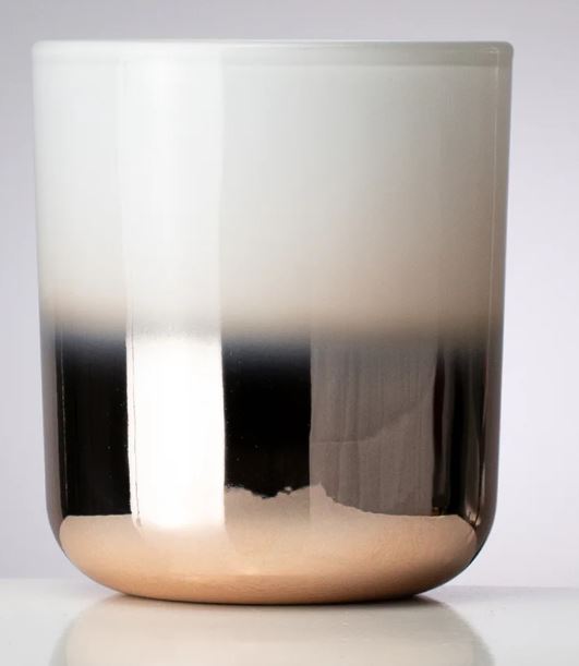 SUGAR PLUM PUNCH - 14 OZ WHITE + ROSEGOLD OMBRE JARS